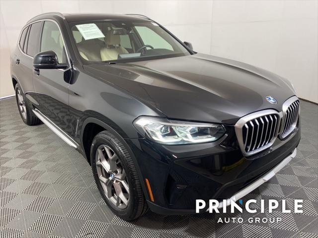 used 2022 BMW X3 car, priced at $35,562