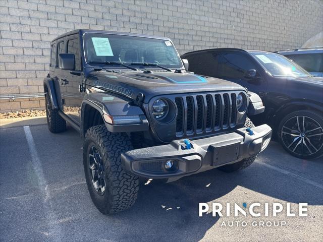 used 2021 Jeep Wrangler Unlimited 4xe car, priced at $34,962