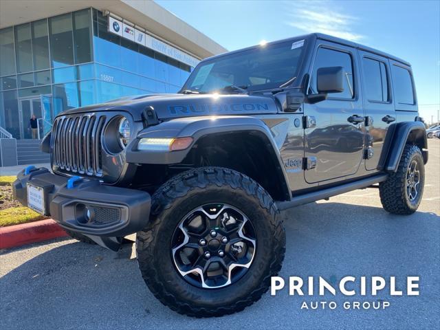 used 2021 Jeep Wrangler Unlimited 4xe car, priced at $31,862