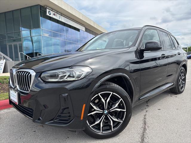 used 2022 BMW X3 car, priced at $34,262