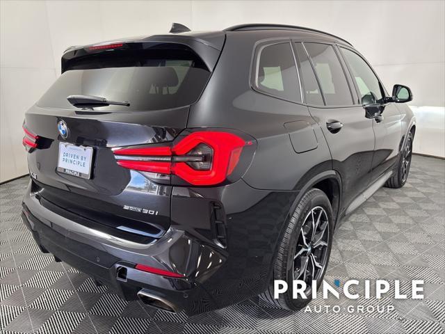 used 2022 BMW X3 car, priced at $35,962