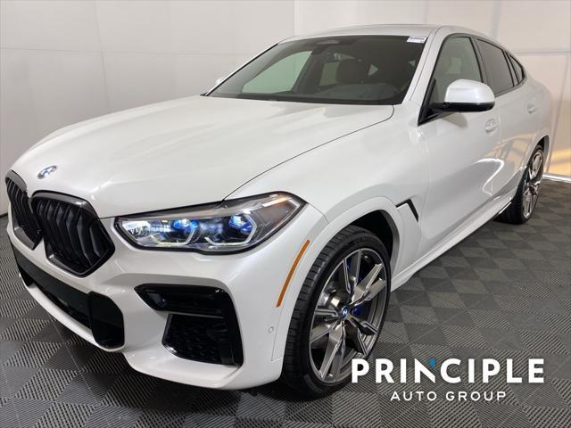 used 2022 BMW X6 car, priced at $61,962