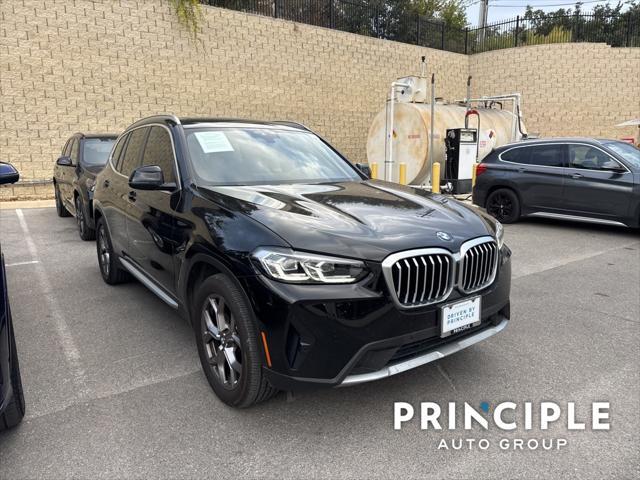 used 2022 BMW X3 car, priced at $33,562