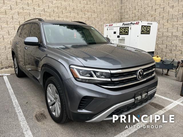 used 2021 Volkswagen Atlas car, priced at $24,962