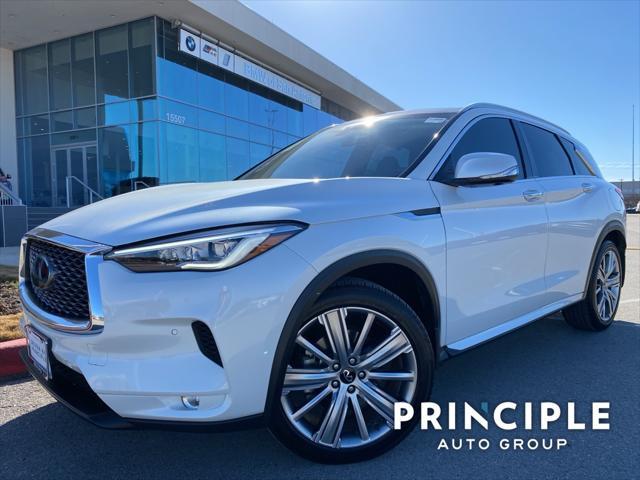 used 2023 INFINITI QX50 car, priced at $29,262