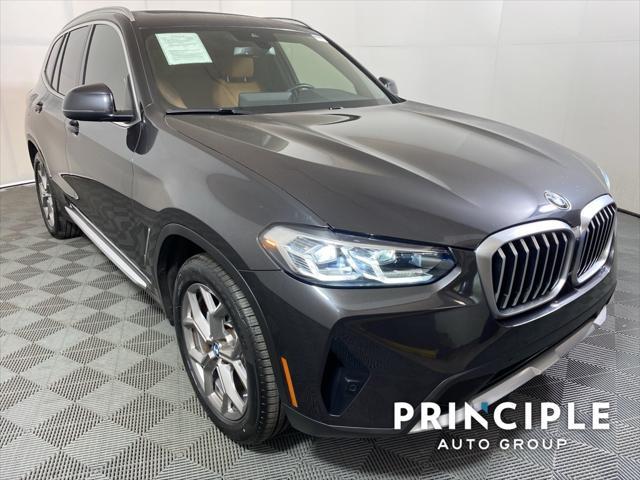 used 2022 BMW X3 car, priced at $31,962