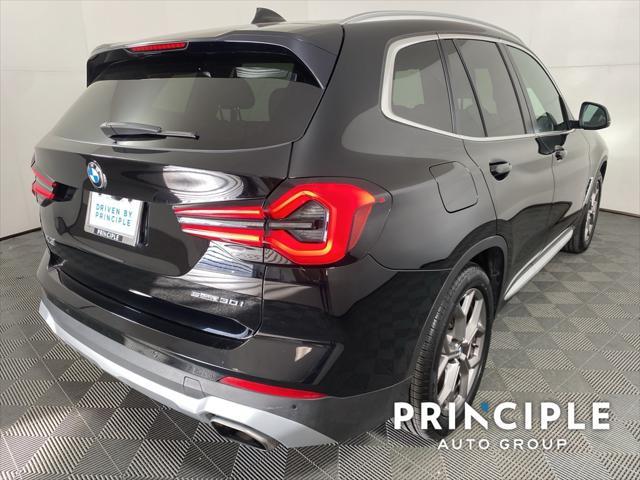 used 2022 BMW X3 car, priced at $33,962