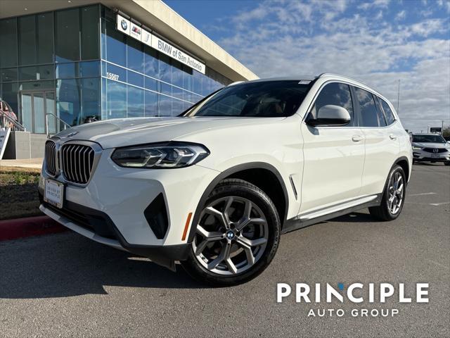 used 2022 BMW X3 car, priced at $34,962