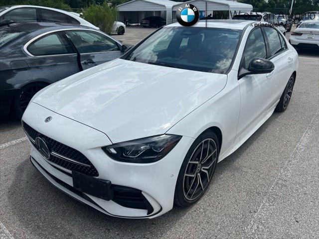 used 2022 Mercedes-Benz C-Class car, priced at $33,462