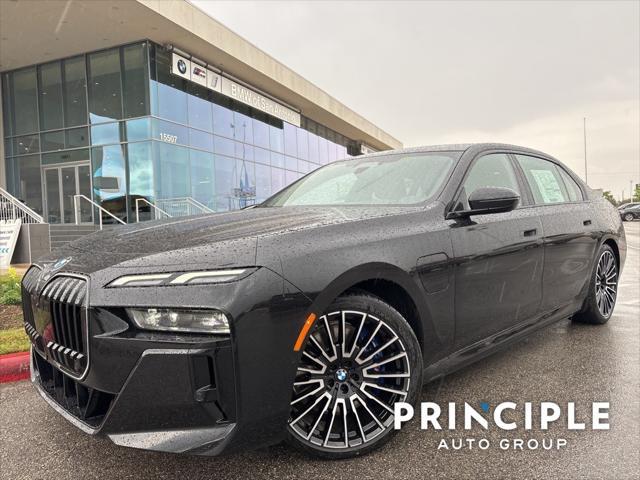 new 2025 BMW 750e car, priced at $116,585