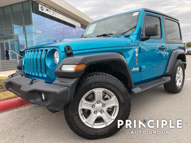 used 2019 Jeep Wrangler car, priced at $23,262