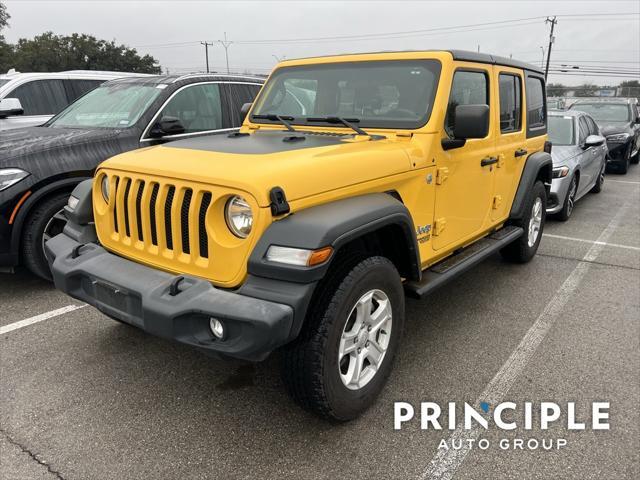 used 2018 Jeep Wrangler Unlimited car, priced at $24,762