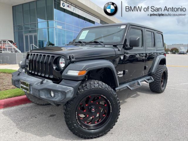 used 2020 Jeep Wrangler Unlimited car, priced at $27,462