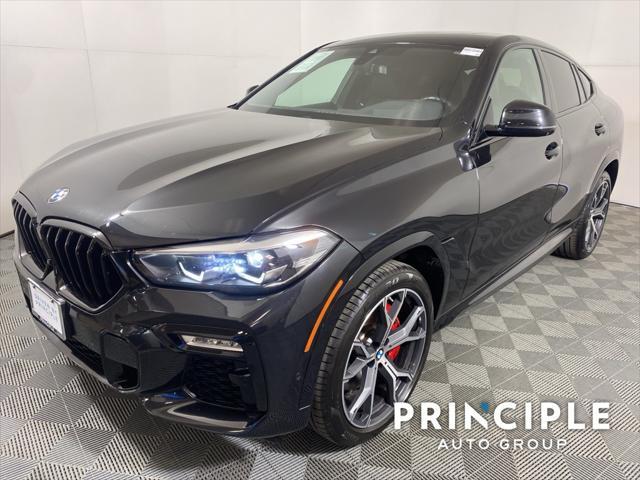 used 2021 BMW X6 car, priced at $44,962