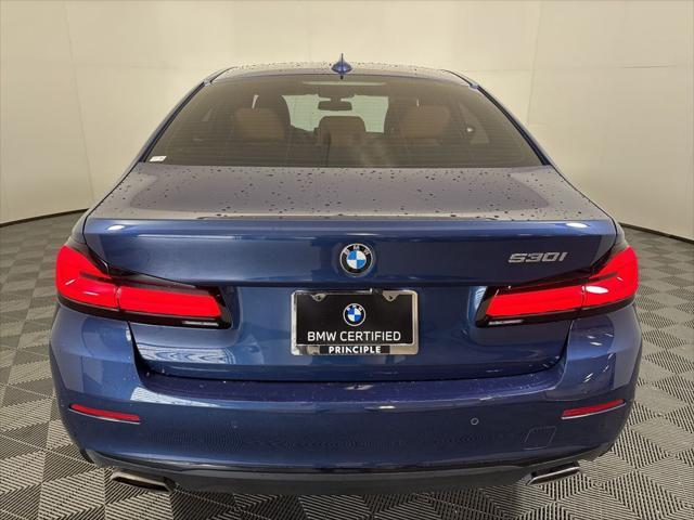 used 2023 BMW 530 car, priced at $35,762