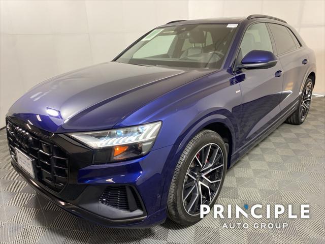 used 2021 Audi Q8 car, priced at $42,462