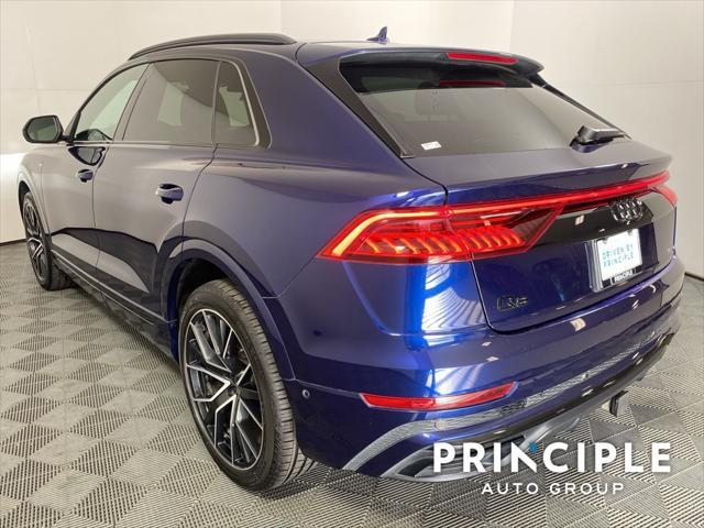 used 2021 Audi Q8 car, priced at $42,462