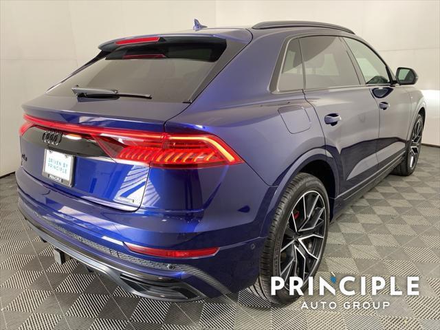 used 2021 Audi Q8 car, priced at $42,462