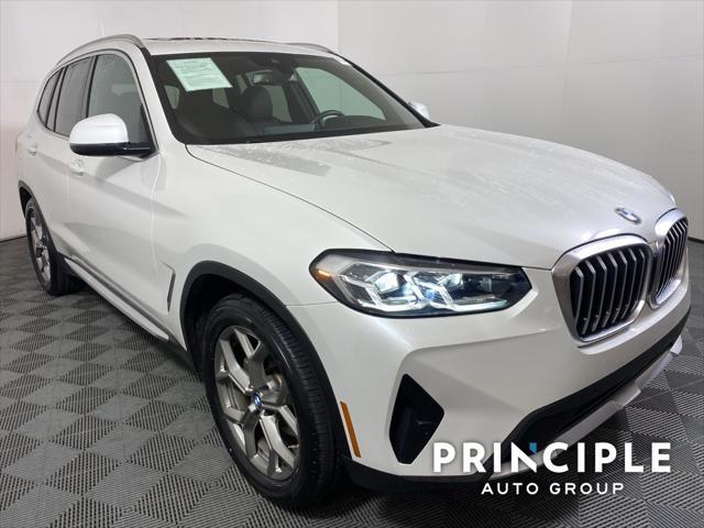 used 2022 BMW X3 car, priced at $34,762