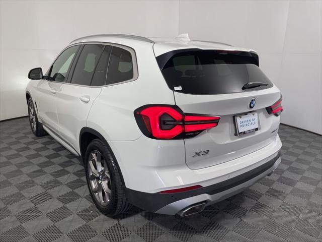 used 2022 BMW X3 car, priced at $37,262