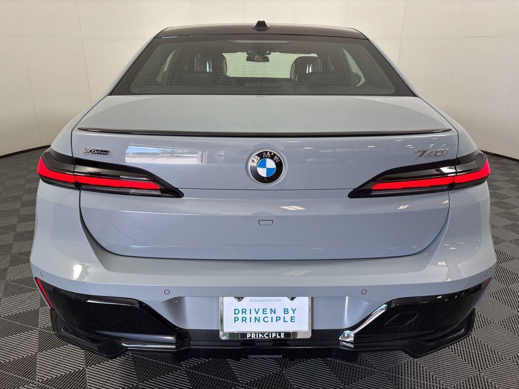 new 2025 BMW 740 car, priced at $105,635
