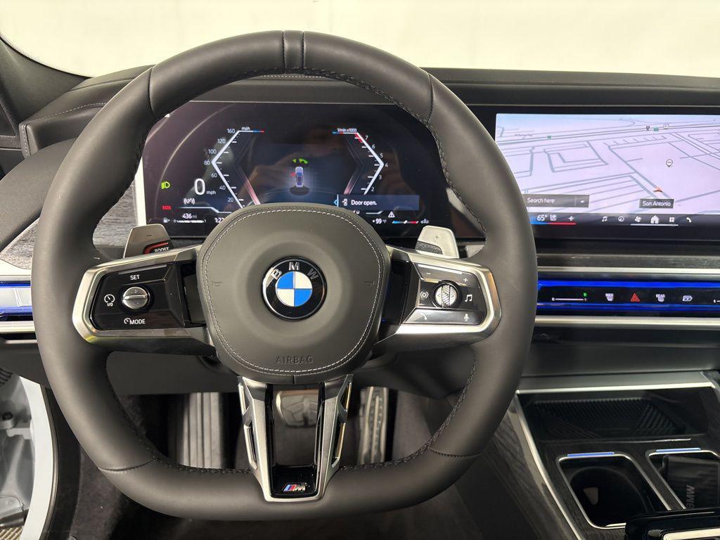 new 2025 BMW 740 car, priced at $105,635