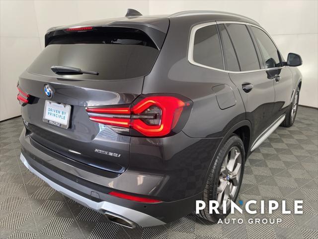 used 2022 BMW X3 car, priced at $35,962