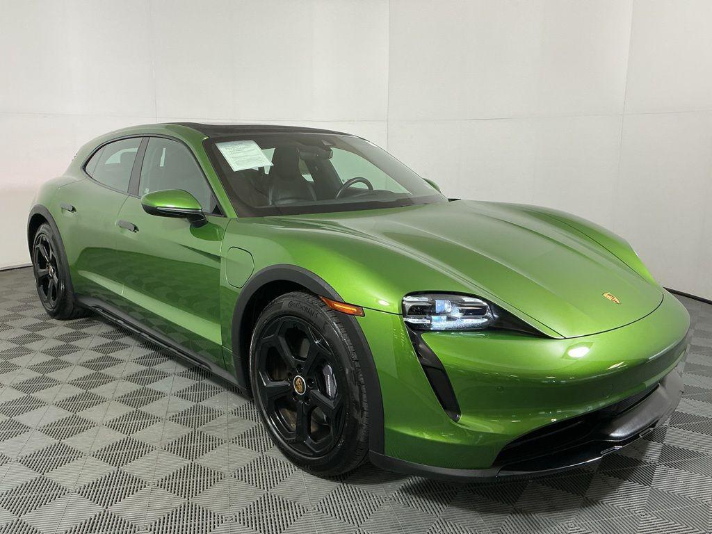used 2021 Porsche Taycan car, priced at $65,962