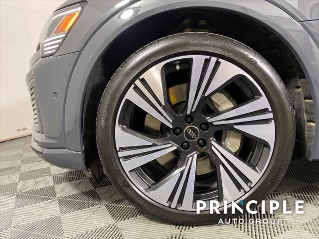 used 2024 Audi Q8 e-tron car, priced at $57,262