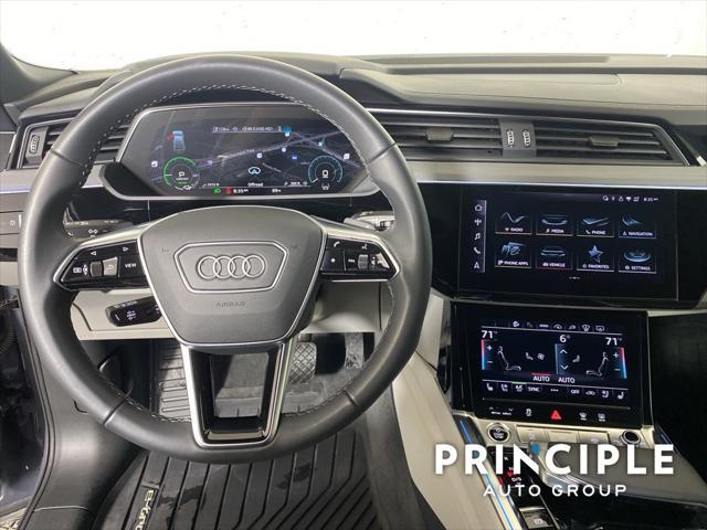 used 2024 Audi Q8 e-tron car, priced at $57,262