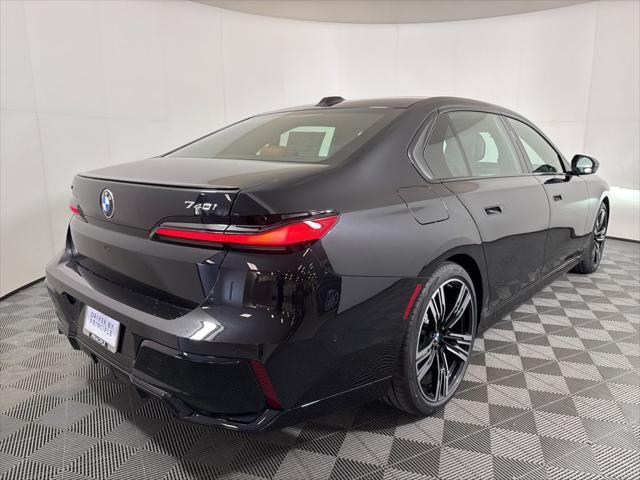 new 2025 BMW 740 car, priced at $107,475