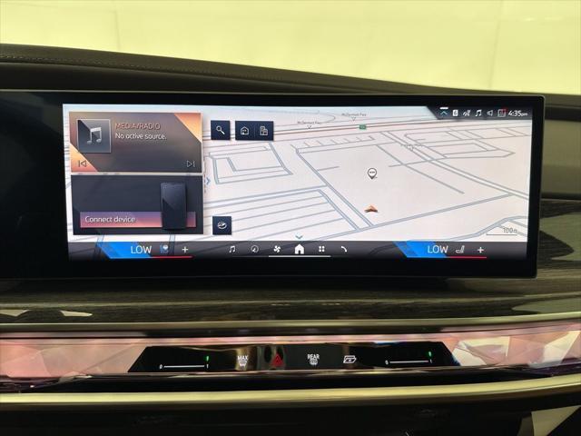 new 2025 BMW 740 car, priced at $107,475
