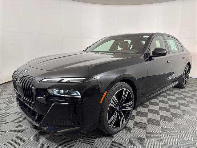 new 2025 BMW 740 car, priced at $107,475
