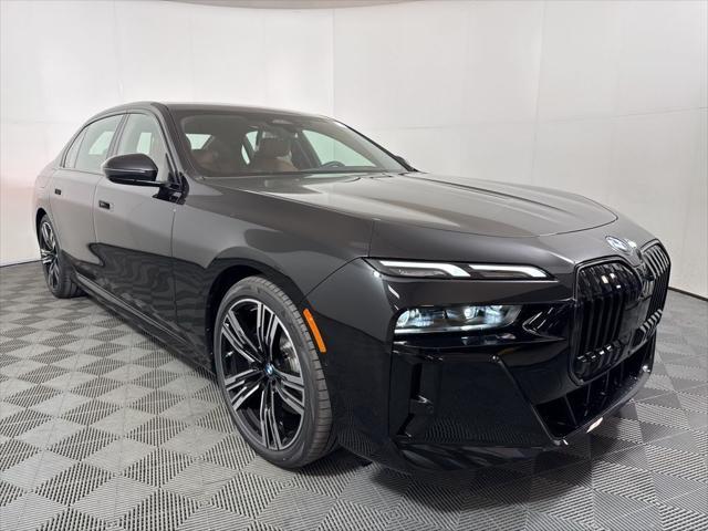 new 2025 BMW 740 car, priced at $107,475