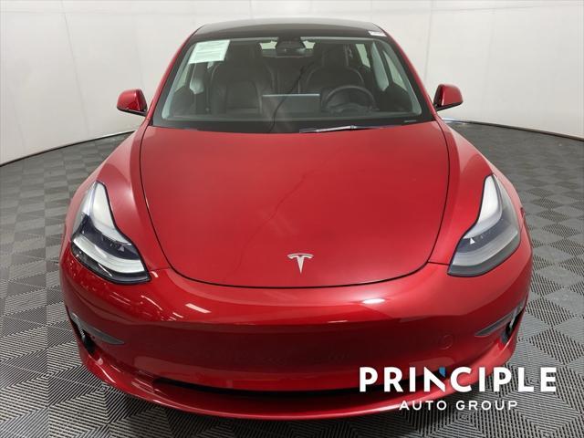 used 2022 Tesla Model 3 car, priced at $27,262