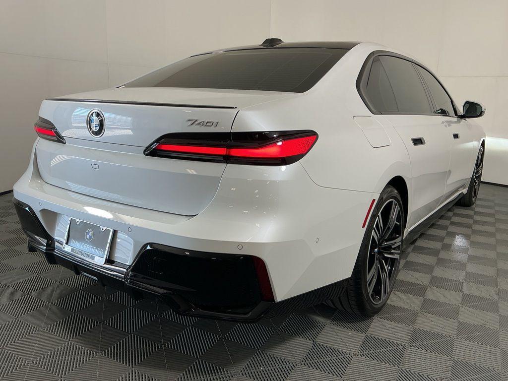 used 2024 BMW 740 car, priced at $79,962