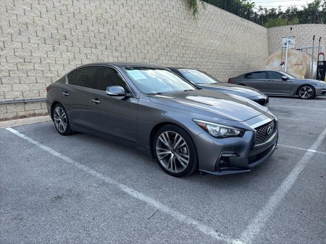 used 2022 INFINITI Q50 car, priced at $29,962