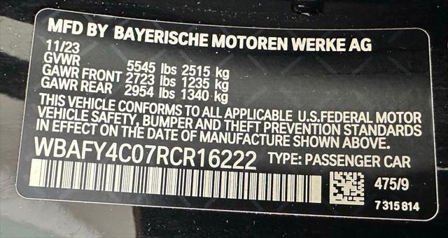 new 2024 BMW M850 car, priced at $122,795