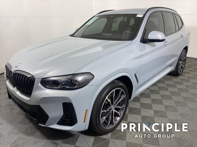 used 2022 BMW X3 car, priced at $39,962