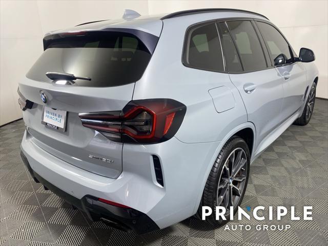 used 2022 BMW X3 car, priced at $39,962