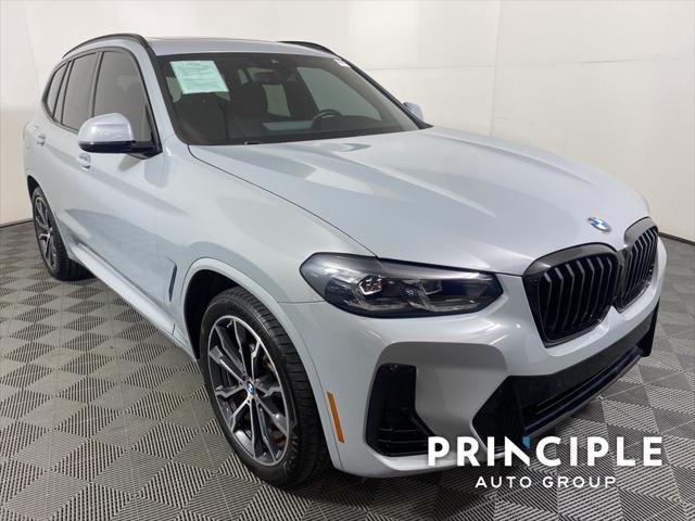 used 2022 BMW X3 car, priced at $39,962