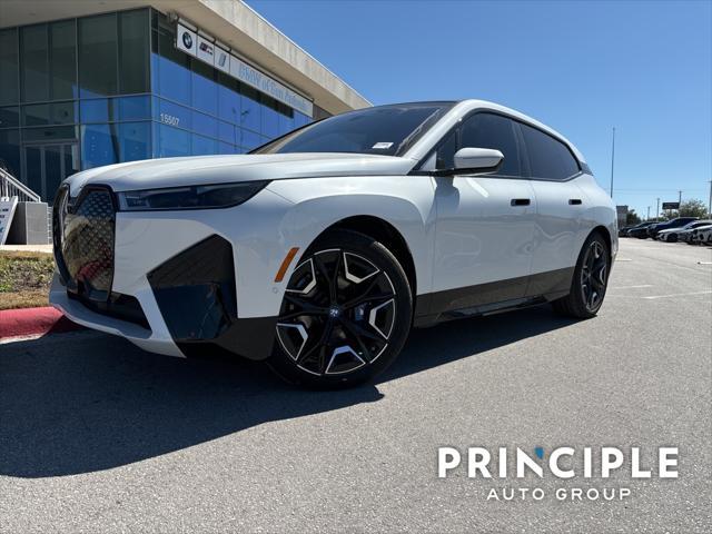 new 2025 BMW iX car, priced at $120,725