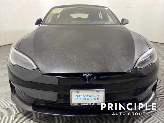 used 2022 Tesla Model S car, priced at $48,462