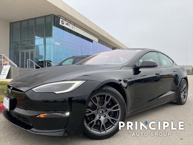 used 2022 Tesla Model S car, priced at $48,462