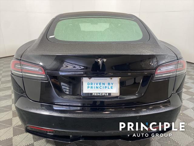 used 2022 Tesla Model S car, priced at $48,462