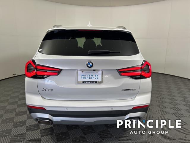 used 2022 BMW X3 car, priced at $38,962