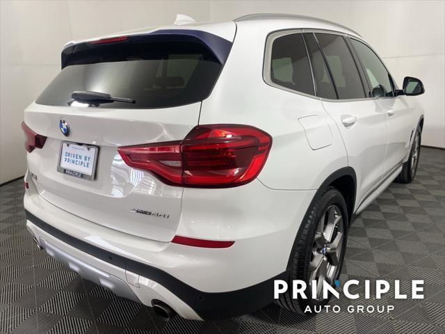 used 2021 BMW X3 car, priced at $27,162