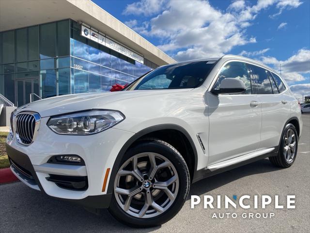 used 2021 BMW X3 car, priced at $27,162