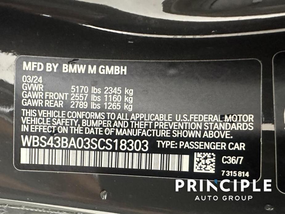 new 2025 BMW M4 car, priced at $102,445