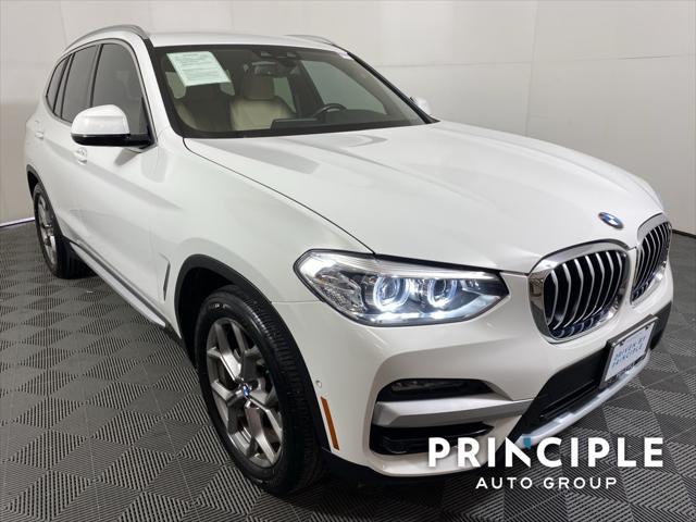 used 2021 BMW X3 car, priced at $25,262